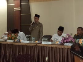 Foto Musrenbang Kecamatan Dibuka Oleh Walikota Bukittinggi, Bpk. H. Irwandi, SH