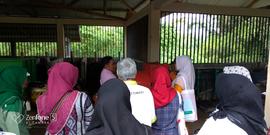 Foto Tinjauan Tempat Pengolahan Sampah Terpadu (TPST) Kelurahan Aur Kuning