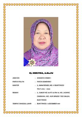 Hj. NURSYIDA. A.Ma. Pd